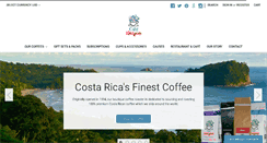 Desktop Screenshot of cafemilagro.com